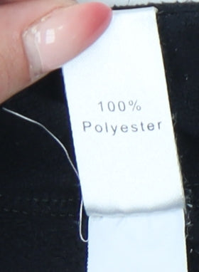 Quechua Women Black Fleece Pullover Sweatshirt Size 16 Hiking