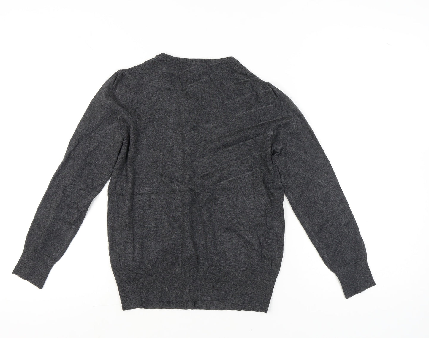 Womens UK Size 12 Marks and Spencer Grey Cardigan Jumper