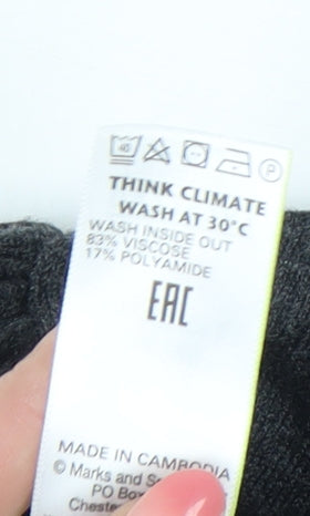Womens UK Size 12 Marks and Spencer Grey Cardigan Jumper