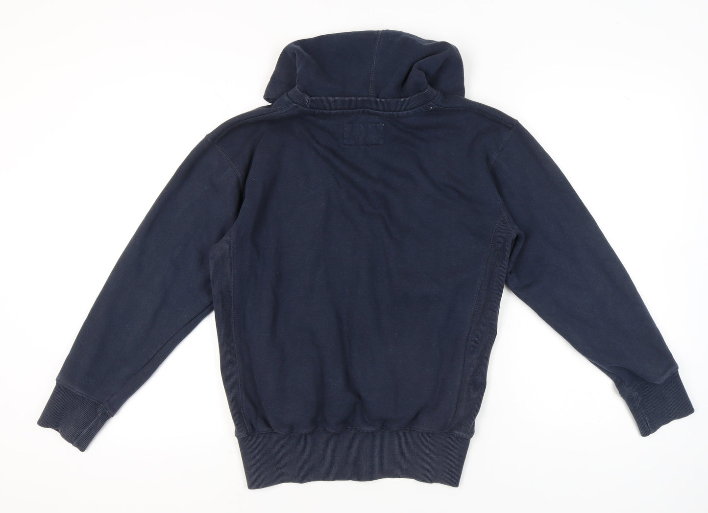 Heritage Men’s Blue Pullover Hoodie M Embroidered Graphic