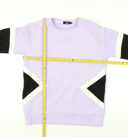 OR Woman Collection Lilac Colourblock Sweatshirt Women S Casual