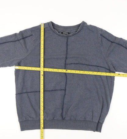 Simply Be Women’s Blue Size 18 Pullover Sweatshirt Cotton Blend
