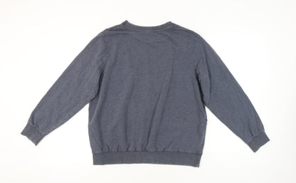 Simply Be Women’s Blue Size 18 Pullover Sweatshirt Cotton Blend
