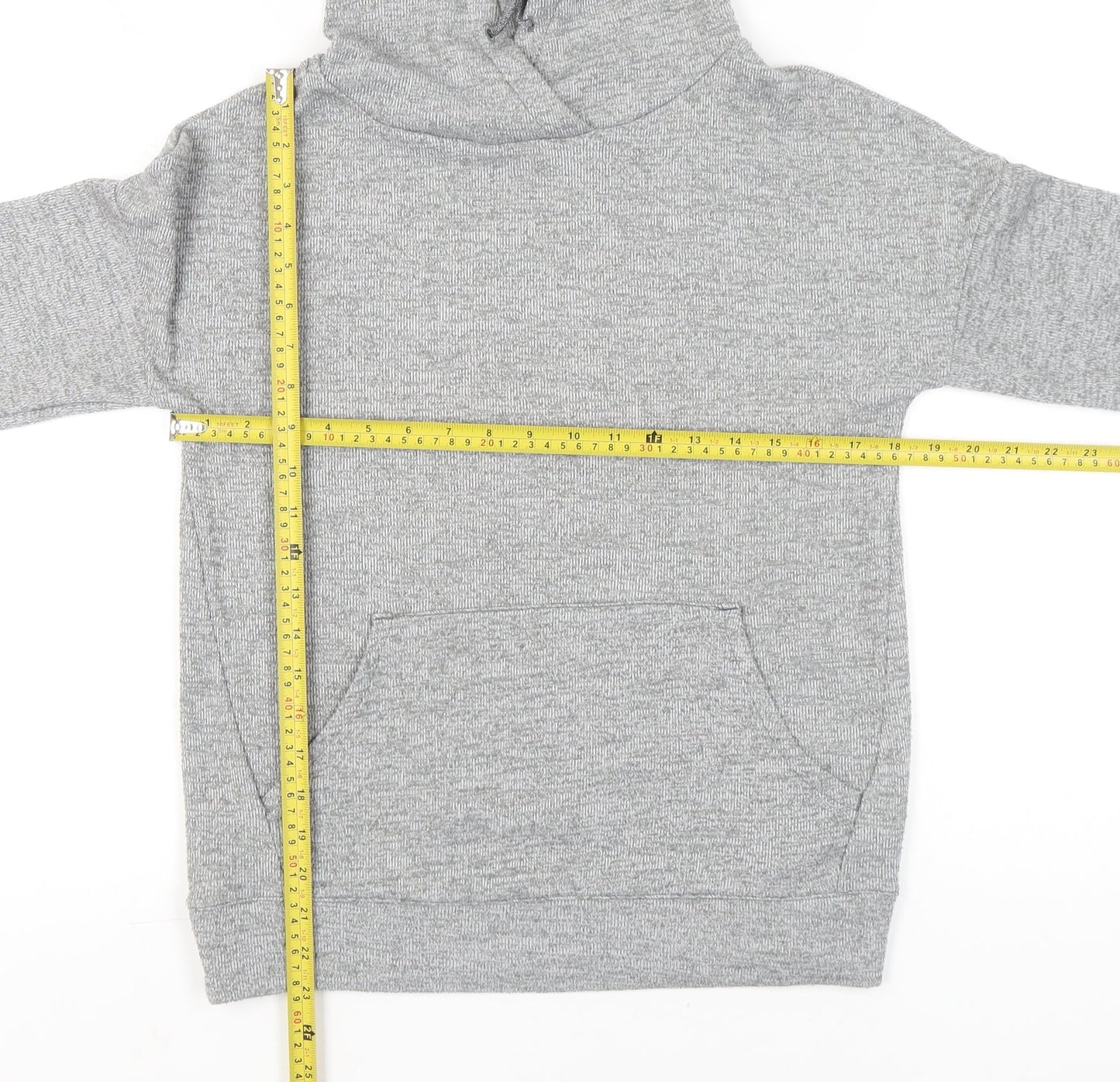 Next Women’s Grey Pullover Hoodie Size 6 XS Regular Fit