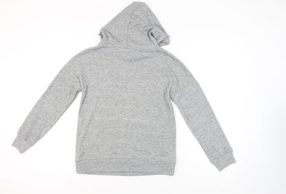 Next Women’s Grey Pullover Hoodie Size 6 XS Regular Fit