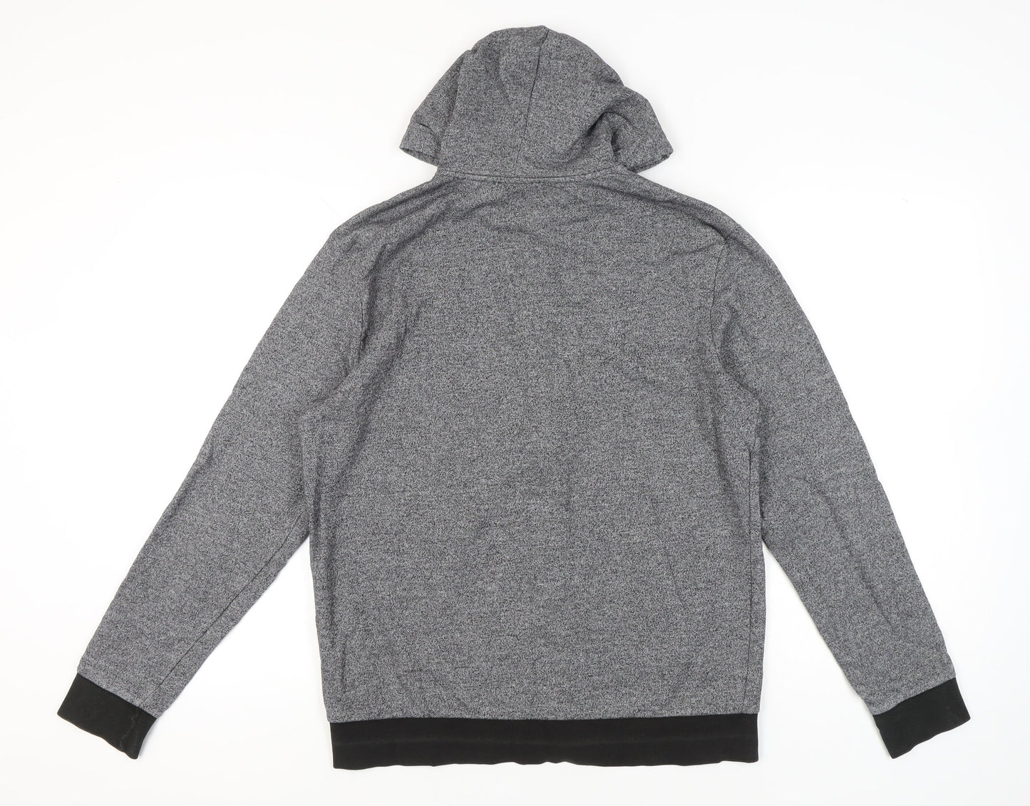 Mens UK Size M H&M Grey Full Zip Hoodie