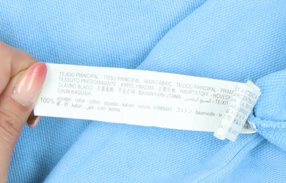 Zara Girls Blue Surf Camp Graphic Pullover Sweatshirt 11-12 Years