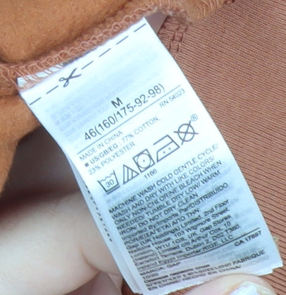 Womens UK Size M Gap Orange Pullover Sweatshirt