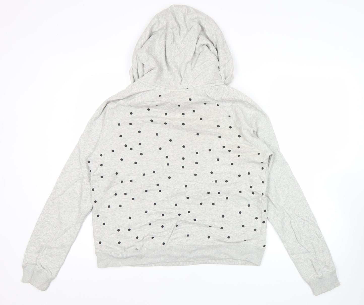 Nike Women’s Grey Polka Dot Pullover Hoodie XL Regular Fit