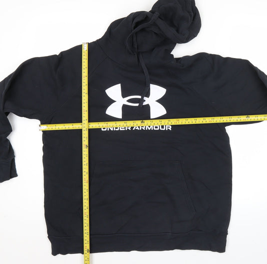Under Armour Men’s Black XL Pullover Hoodie Sports Logo