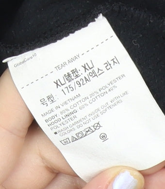 Under Armour Men’s Black XL Pullover Hoodie Sports Logo