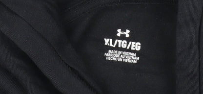 Under Armour Men’s Black XL Pullover Hoodie Sports Logo