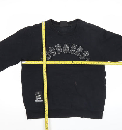 Mens UK Size M MLB Black Pullover Sweatshirt