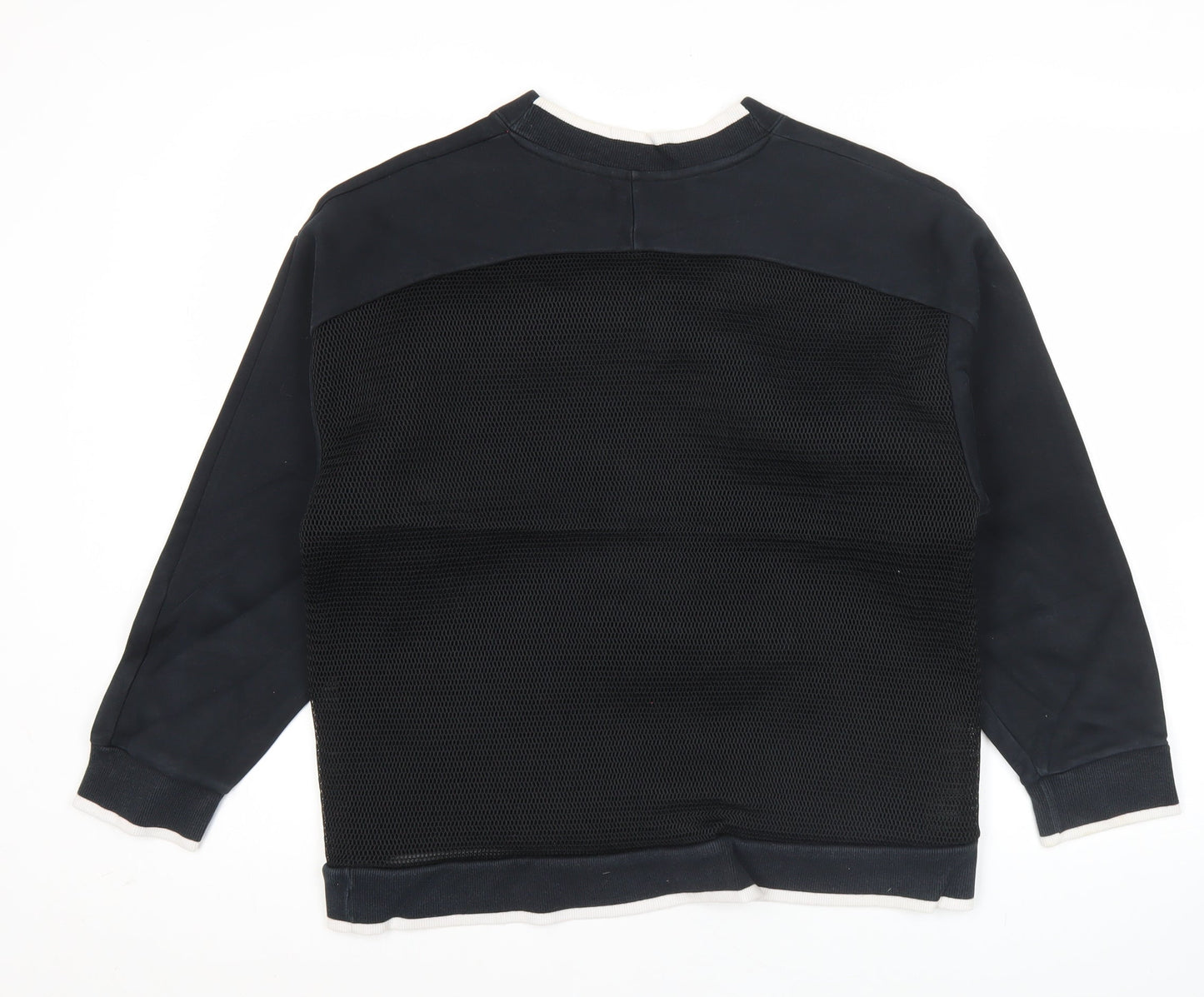 Womens UK Size M PUMA Black Pullover Sweatshirt