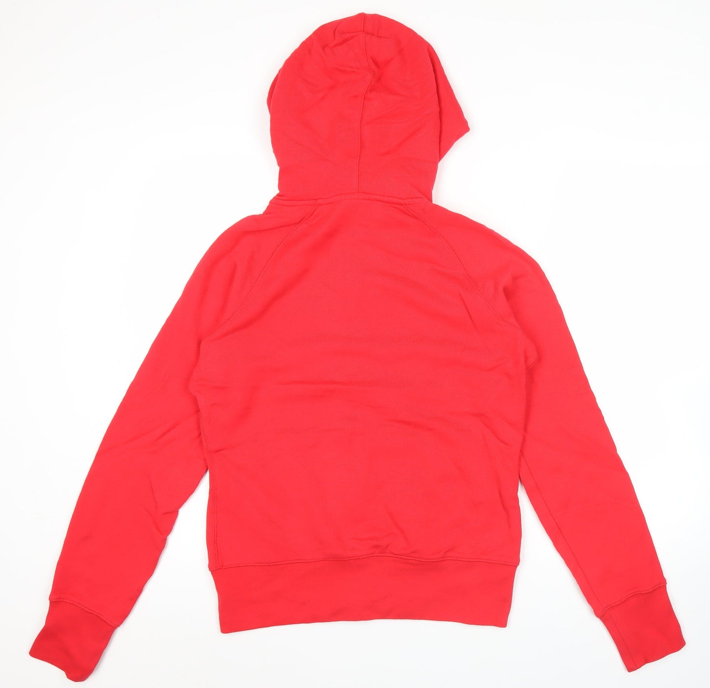 Nike Womens Red Full Zip Hoodie XL Sportswear Logo