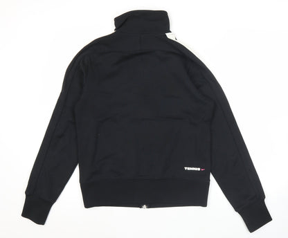Nike Men's Black XL Track Jacket Full Zip Tennis Sportswear