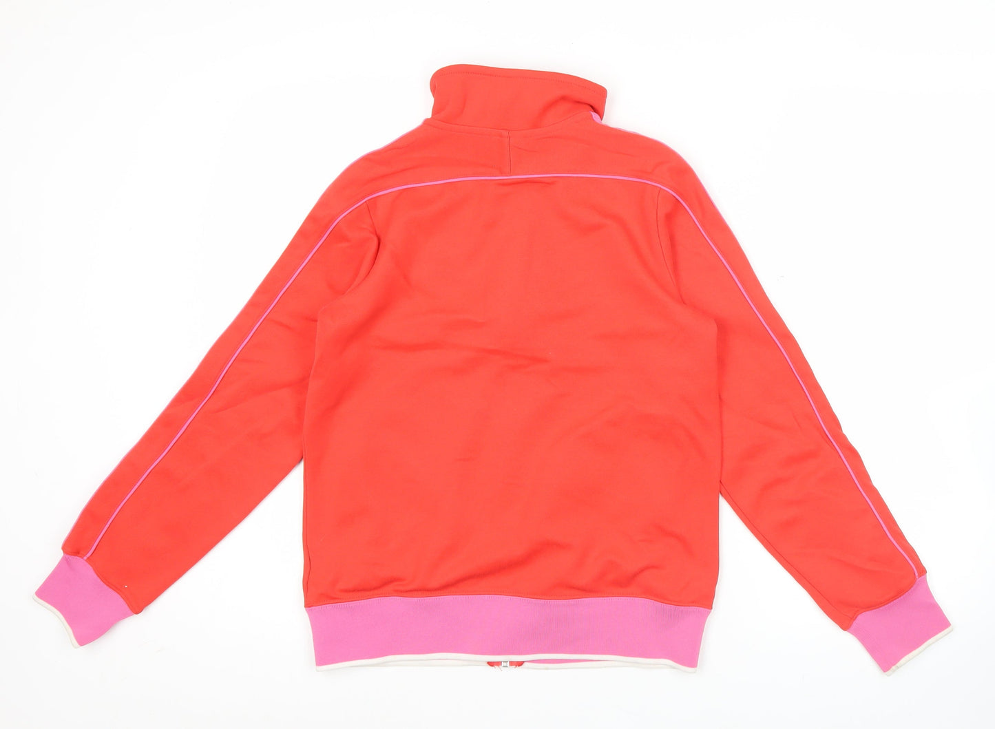 Nike Womens Red Track Jacket XL Full Zip Athleisure Activewear