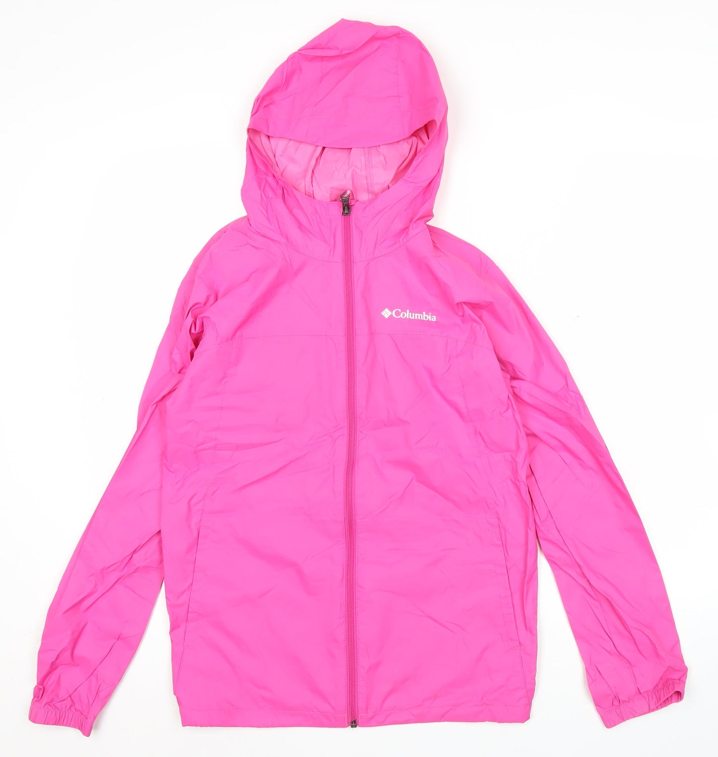 Teens UK Size L Columbia Pink Rain Coat