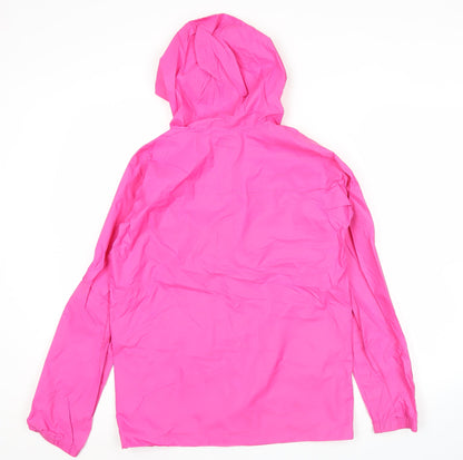 Teens UK Size L Columbia Pink Rain Coat
