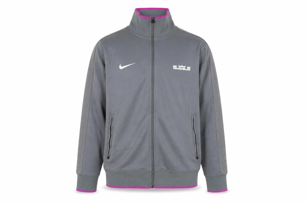 Mens UK Size L Nike Grey Basketball Gym & Training Casual Jacket