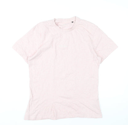 Womens UK Size 12 McKenzie Pink Basic T-Shirt
