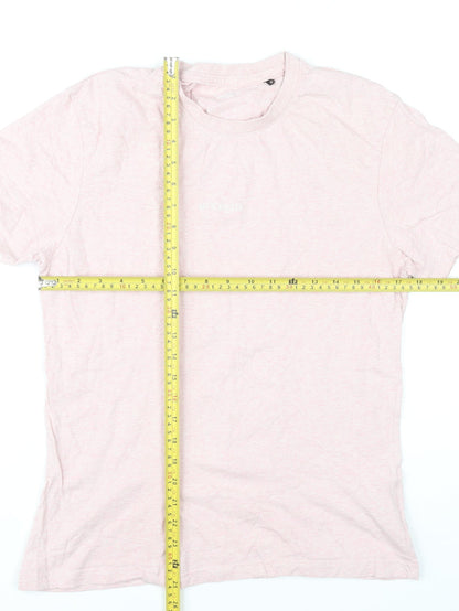 Womens UK Size 12 McKenzie Pink Basic T-Shirt