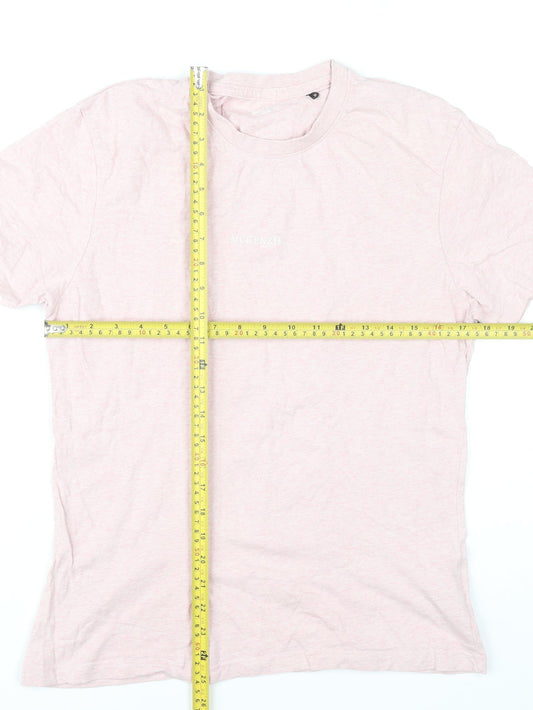 Womens UK Size 12 McKenzie Pink Basic T-Shirt