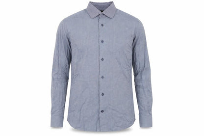 Mens UK Collar Size M Marks and Spencer Smart Blue  Dress Shirt