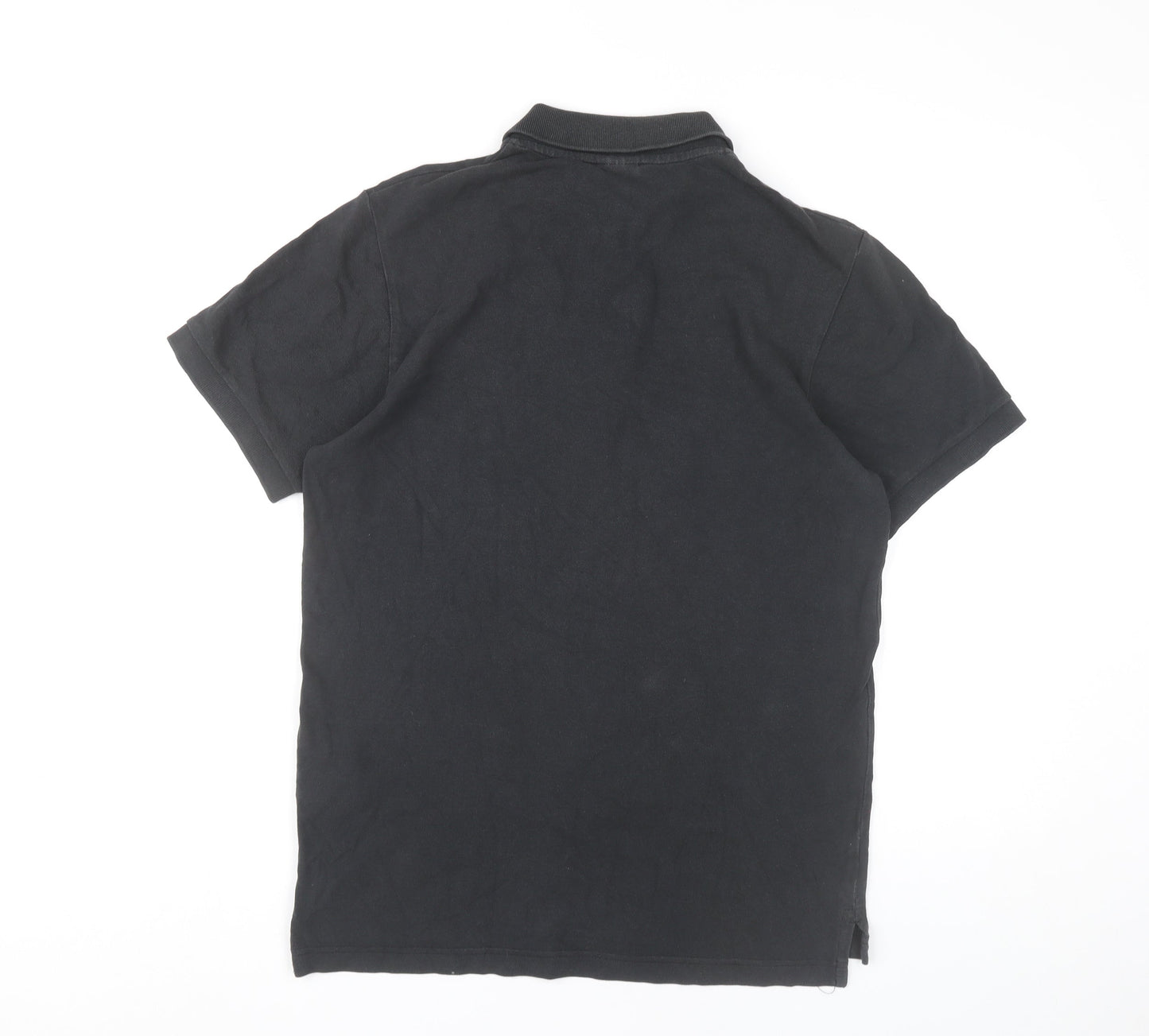 Womens UK Size S Nike Black Basic Polo