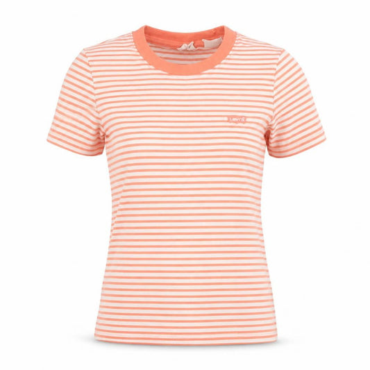 Womens UK Size 2XS Levi's Orange Basic T-Shirt