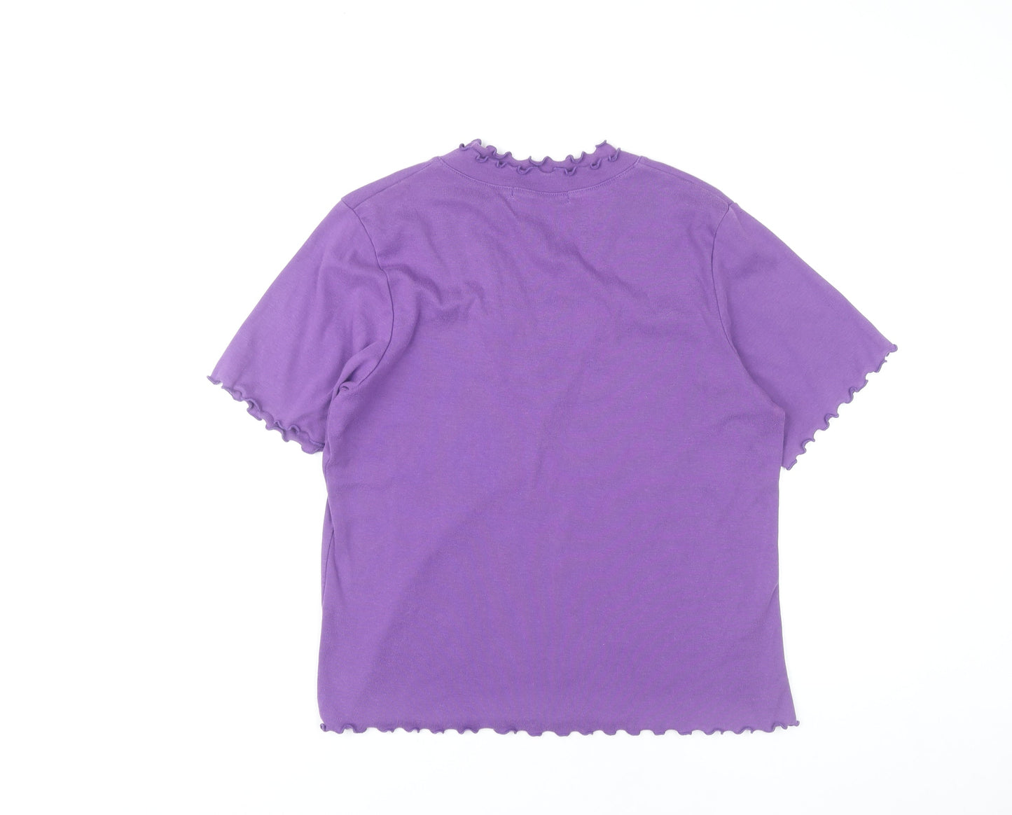 Womens UK Size 20 Emreco Purple Basic T-Shirt