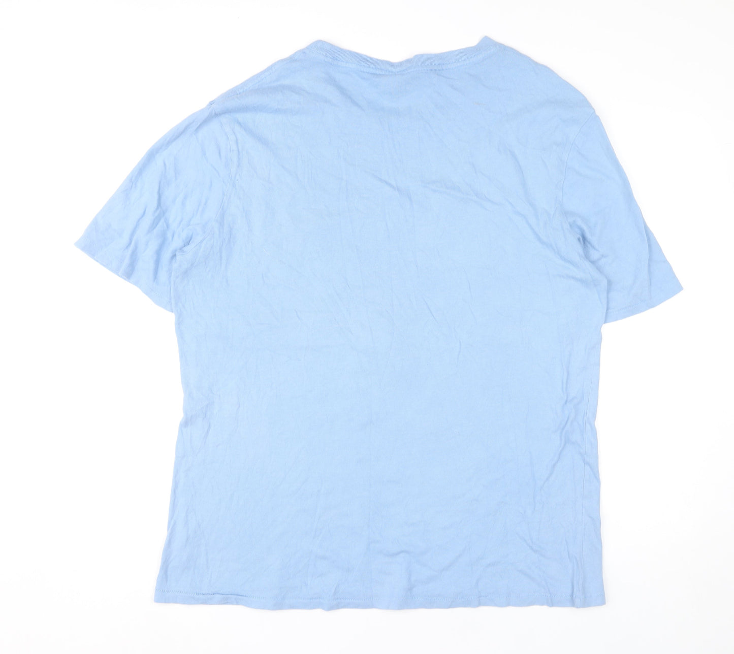 Mens UK Size L Disney Blue  T-Shirt