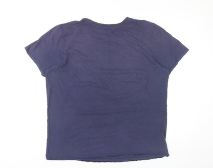 Nike Men’s Blue Ole Miss Graphic T-Shirt Size L Athletic Fit