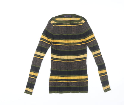 Womens UK Size 12 Marks and Spencer Multicoloured Pullover Jumper