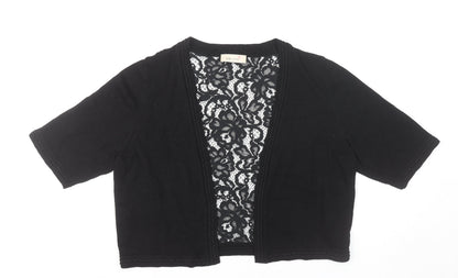 Womens UK Size 14 Marks and Spencer Black Cardigan Jumper