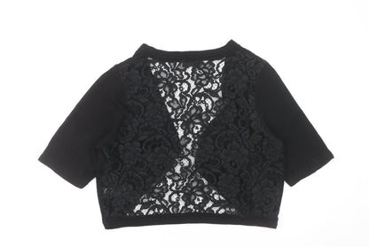 Womens UK Size 14 Marks and Spencer Black Cardigan Jumper