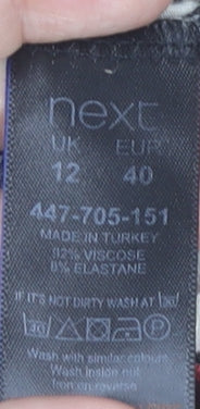 Next Women’s Multicoloured Strapless Floral Playsuit Size 12