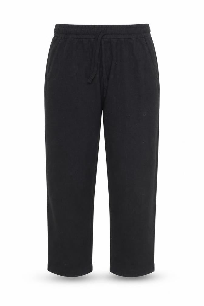 Womens UK Size S Pull&Bear Regular Fit Sweatpants Black Trousers