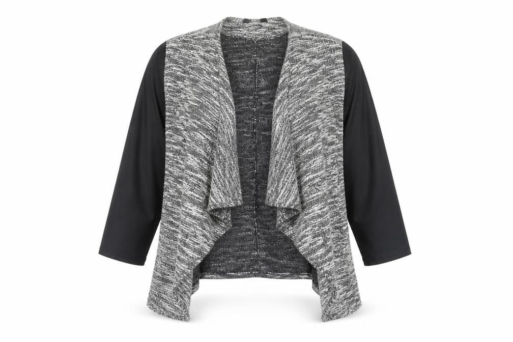 Womens UK Size 22 Yours Grey Basic Jacket