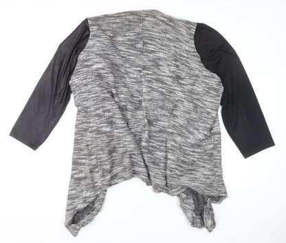 Womens UK Size 22 Yours Grey Basic Jacket