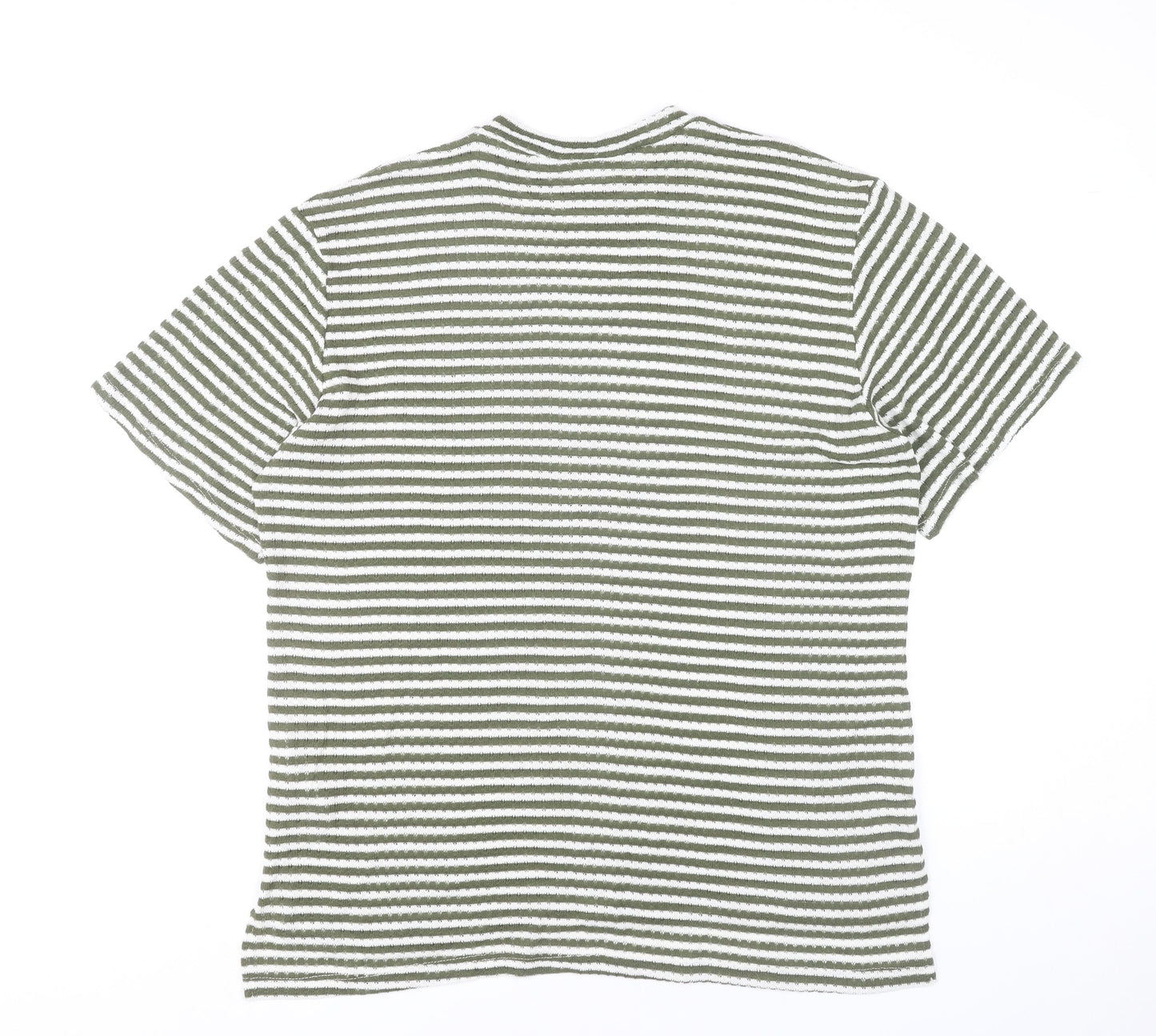 Womens UK Size S ASOS Design Green Basic T-Shirt