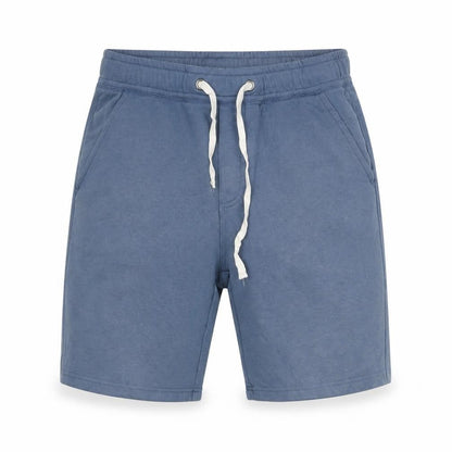 Duck and Cover Boys Blue M Sweat Shorts with Drawstring Pockets