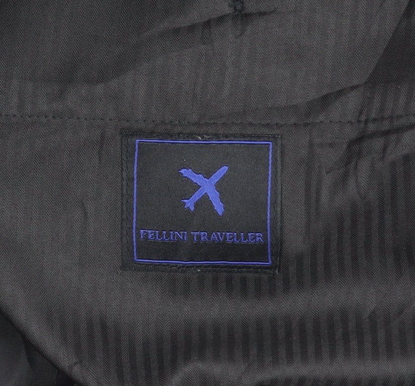 Fellini Traveller Men's Black 36R Formal Dress Pants Trousers