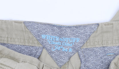 White Stuff Men's Beige Chino Trousers 34W 32L Classic Cotton