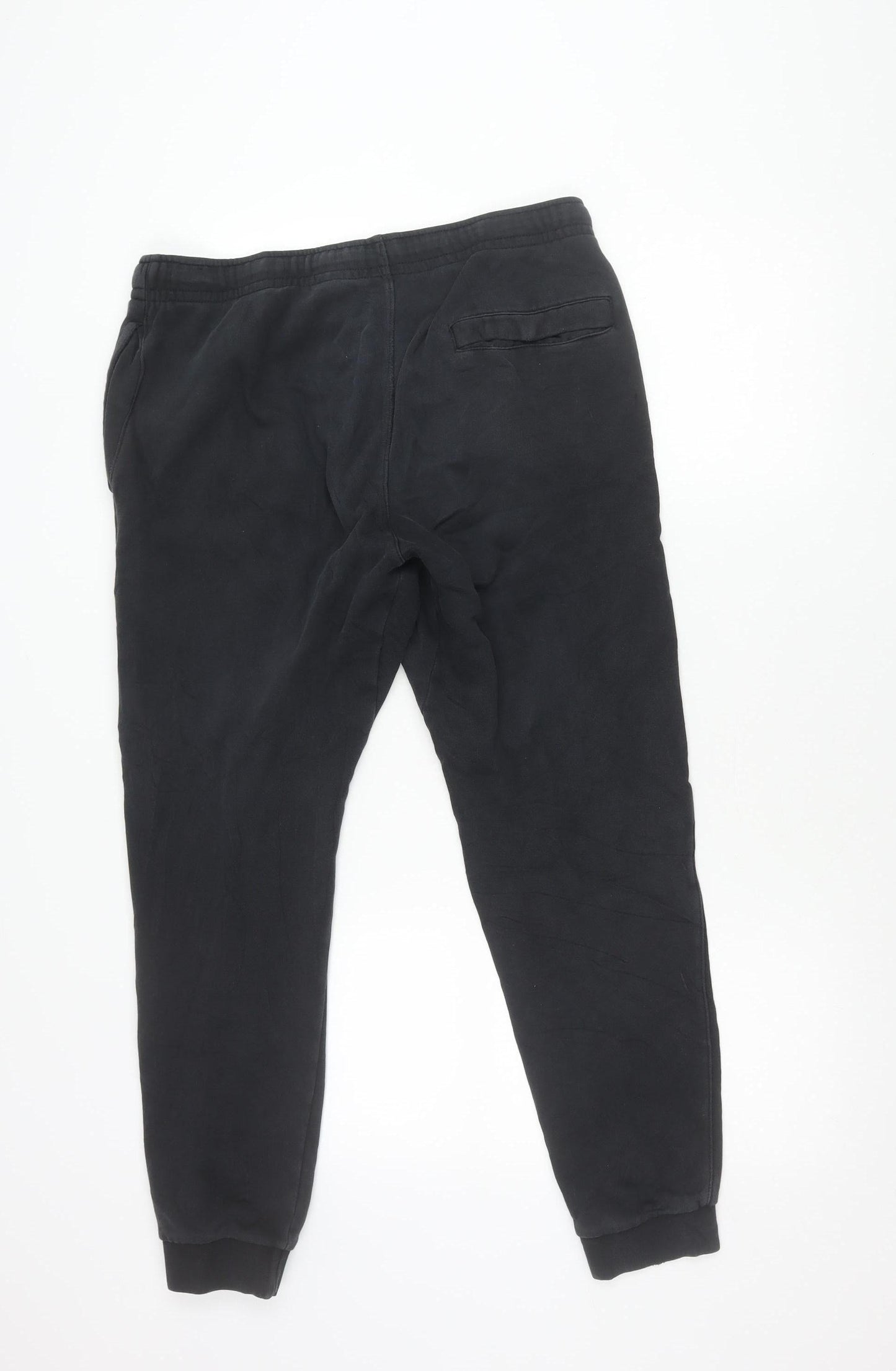 Nike Men's Black Jogger Sweatpants M Regular Fit Cotton Blend