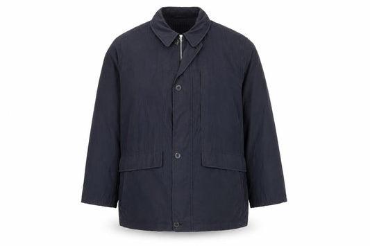 BUSH Unisex Adults Blue Size 44 Mid-Length Polyester Jacket