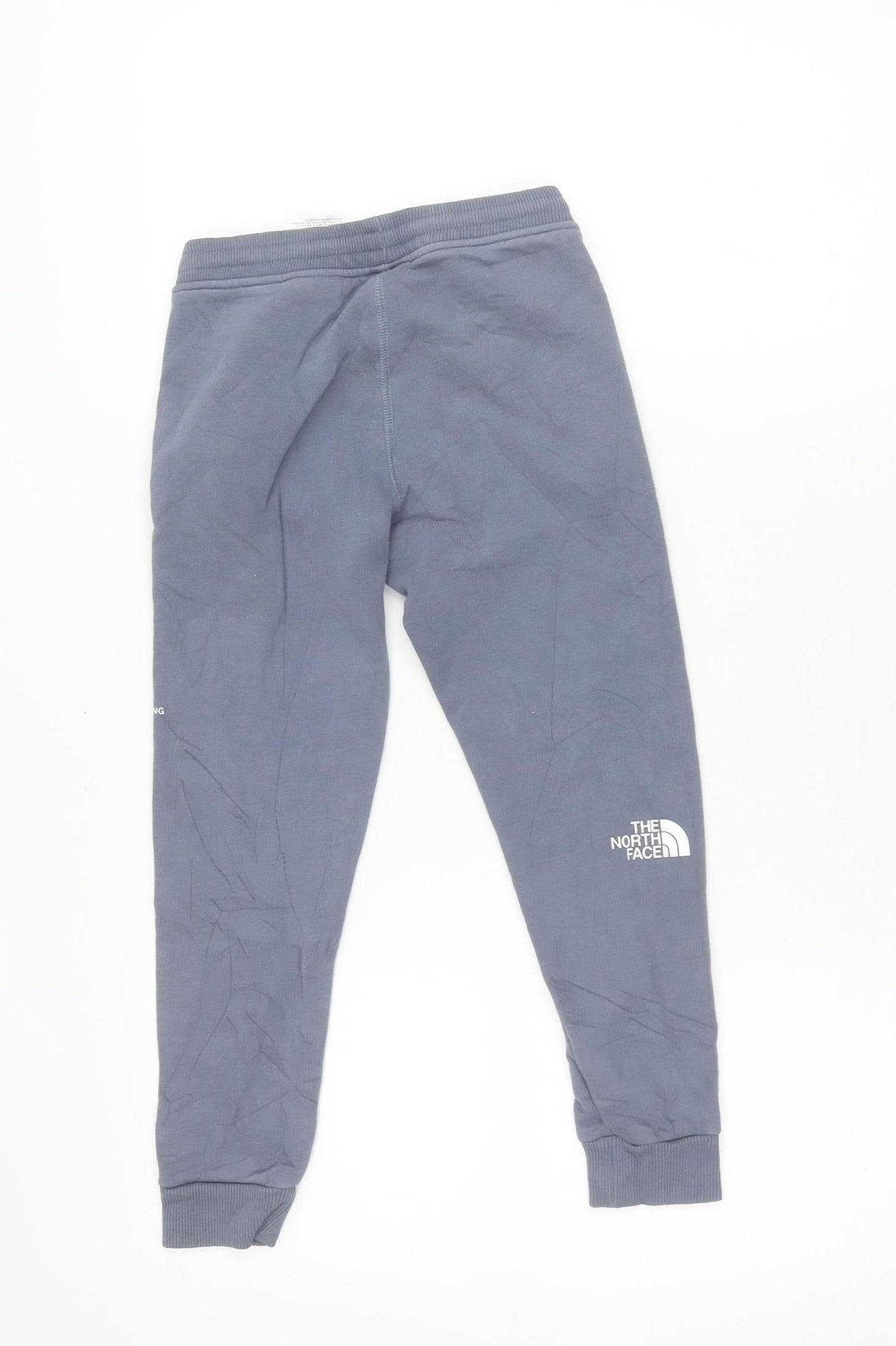 The North Face Boys Blue XS Jogger Sweatpants Tapered Fleece