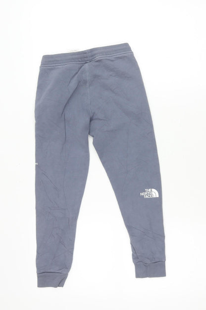 The North Face Boys Blue XS Jogger Sweatpants Tapered Fleece