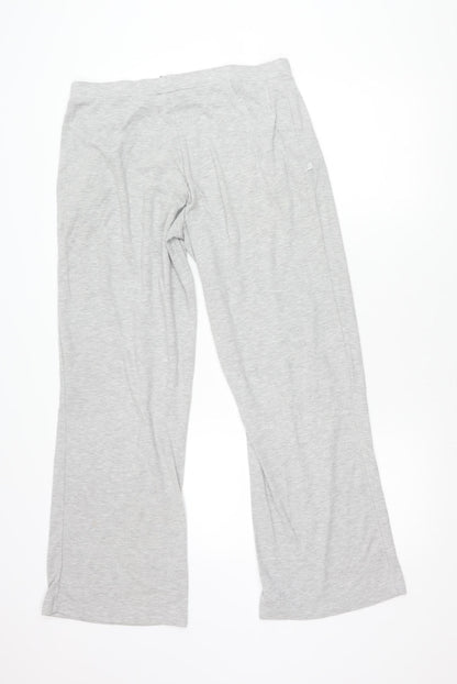 LA Gear Women's Grey Size 14 Sweatpants Straight Leg Trousers