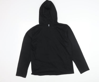Nike Boys Black XL Dri-FIT Full Zip Hoodie Sweatshirt Activewear